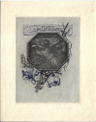 Hanns bastanier exlibris für - bastanier:,