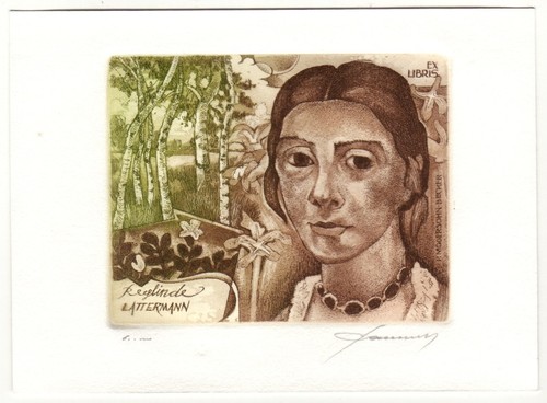 Hedwig pauwels exlibris für - hedwig,