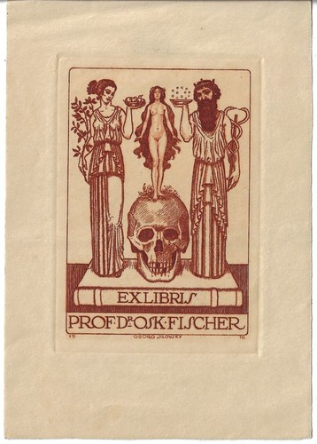 Georg jilovsky exlibris für - georg,