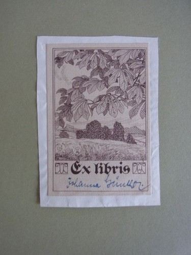 Exlibris universal blatt mit - exlibris.,
