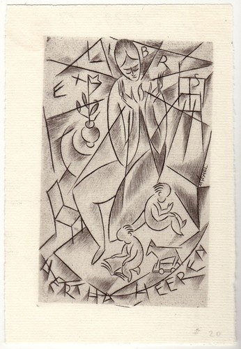 Karl michel exlibris für - karl,
