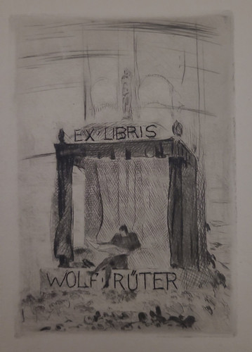 Exlibris von walter rehn - exlibris,