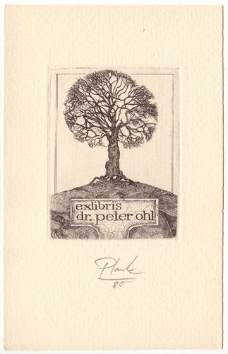 Heinz plank exlibris - heinz,
