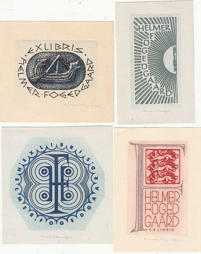 Exlibris bookplate - 4,