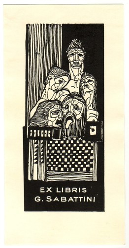 Venter marini exlibris für - marini:,