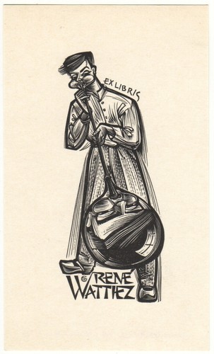 Gerard gaudaen exlibris für - gerard,