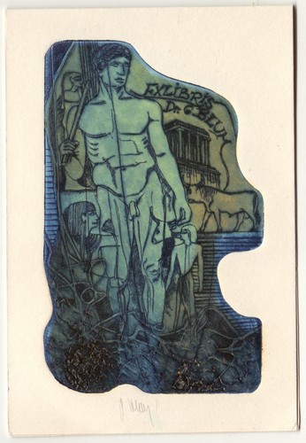 Pavel hlavaty exlibris für - hlavaty:,