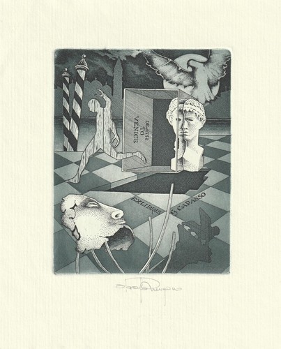 Paolo rovegno exlibris - paolo, rovegno: