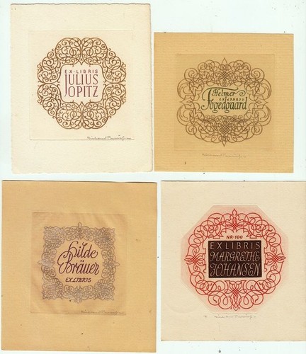 Exlibris bookplate - 4,