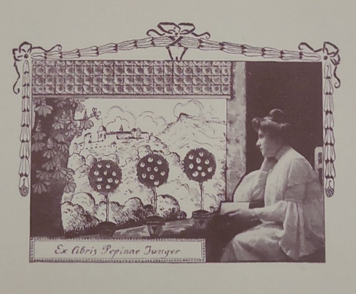 Exlibris für pepinae junger - exlibris,