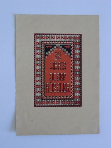 Exlibris für josef - exlibris,