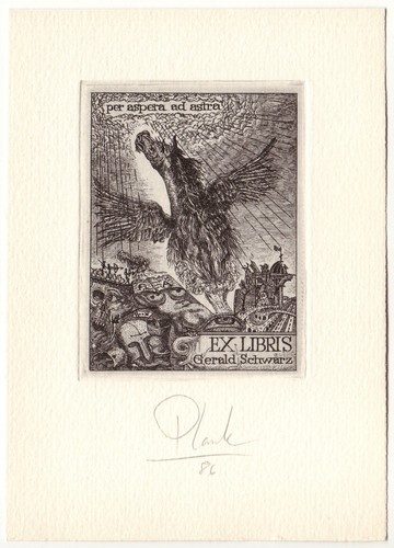 Heinz plank exlibris - heinz,
