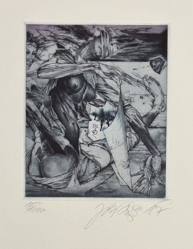 Jiri brazda exlibris - jiri, for