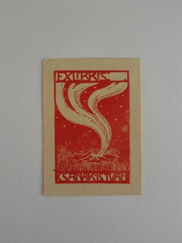 Exlibris istvan csanak - exlibris,