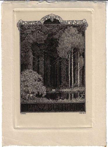 Georg broel exlibris für - georg, broel: