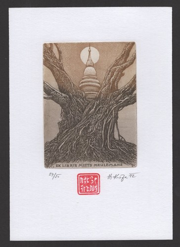 Exlibris 082 herbert - herbert, kisza