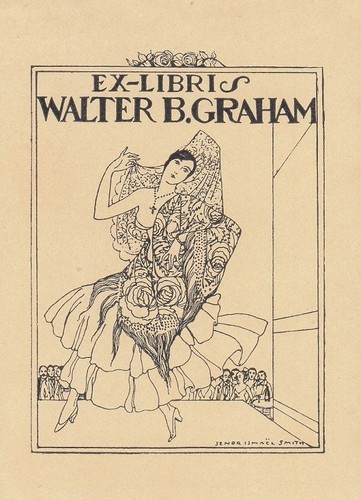 Exlibris bookplate klischee - exlibris,
