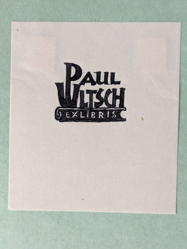 Exlibris paul ultsch - exlibris,