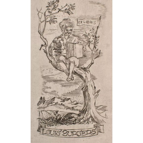 Hans hauke exlibris - hans,