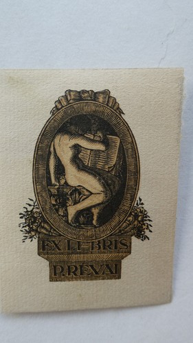Exlibris holzstich für - exlibris,, p