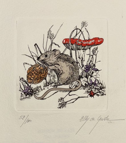 Elly koster exlibris for - exlibris,
