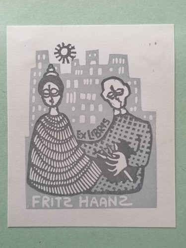 Exlibris frits haans - exlibris,