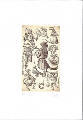 Erhard beitz exlibris - exlibris, für