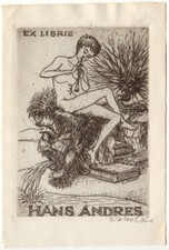 WALTER CAUER: Exlibris für