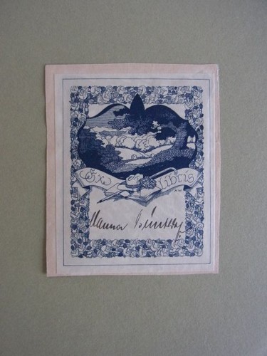 Exlibris universal blatt - exlibris., universal-blatt