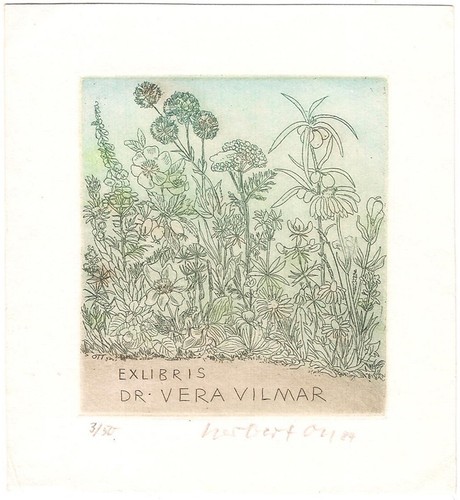 Herbert ott exlibris für dr - ott:,