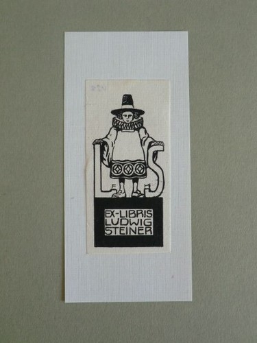 Exlibris für ludwig steiner - ludwig,