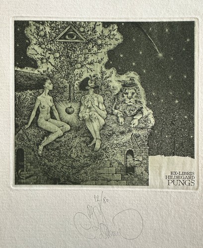 Exlibris bookplate von