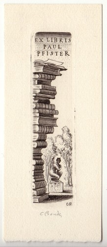 Cyril bouda exlibris für - cyril,