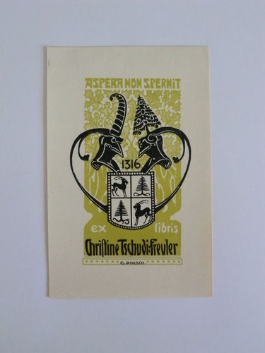 Exlibris für christine - exlibris,