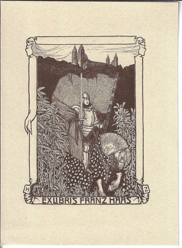 Hans zarth exlibris für - hans,
