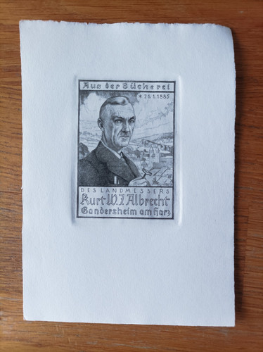 Exlibris hans john 1941 - hans, john,