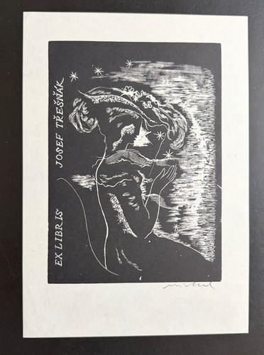Exlibris erotik nakte - exlibris, frau