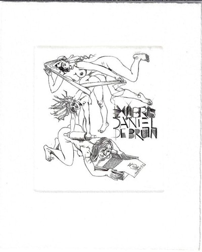 Wim zwiers exlibris für - wim, zwiers: