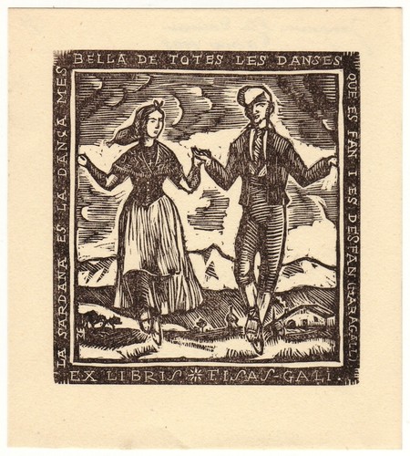 Joaquin pla dalmau exlibris - joaquin,