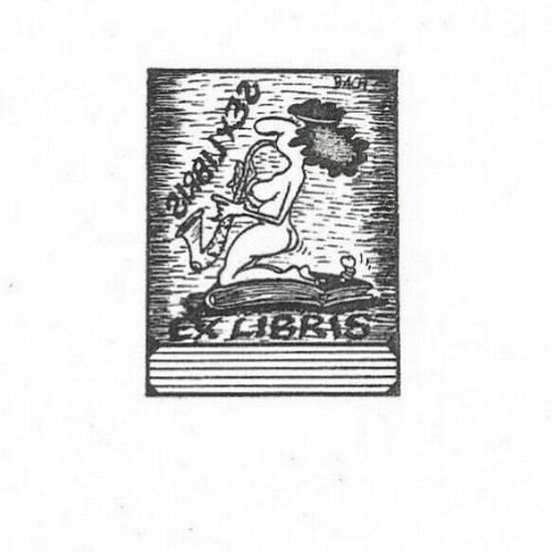 Rainer bach sexlibris - bach:,