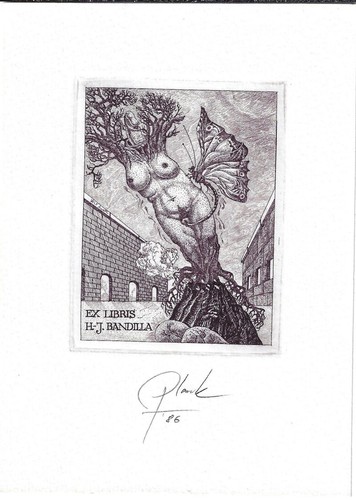 Heinz plank exlibris für - heinz,