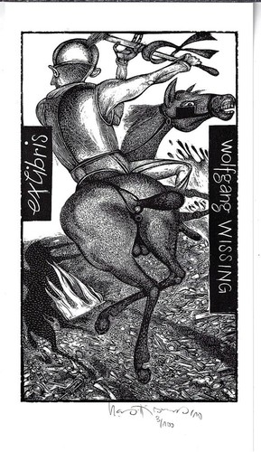 Karl georg hirsch exlibris - hirsch:,