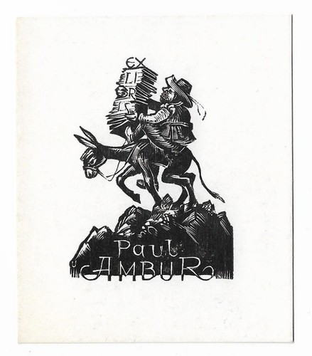 Peteris upitis exlibris für - upitis:,