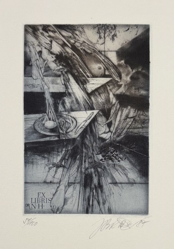 Jiri brazda exlibris for - jiri,