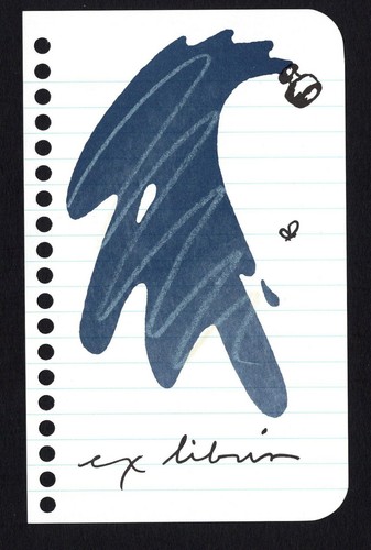 Exlibris 015 claes oldenburg - exlibris,015,