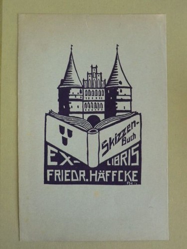 Exlibris friedrich häffcke - exlibris,