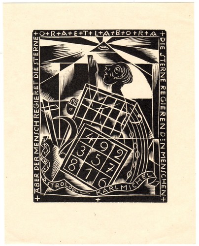Karl michel eigen - karl, eigen-exlibris