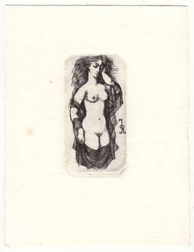 Ludmila jirincova exlibris - ludmila,