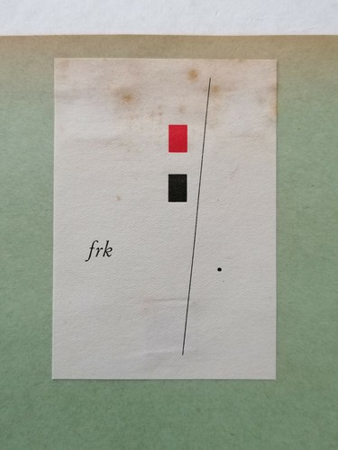 Exlibris karl franke 1950 - franke,