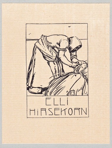 Exlibris elli hirsekorn - exlibris,
